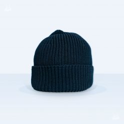 Rollmütze Uwe Merinowolle - marineblau