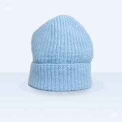 Kaschmir Rollmütze Uwe - hellblau