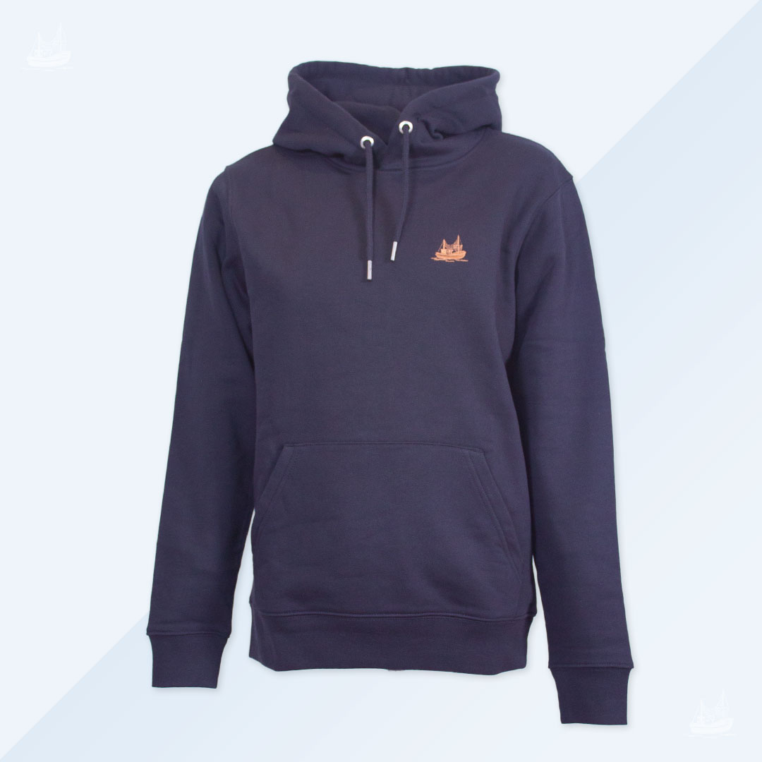 Hoodie Kapuzenpullover Unisex Schwarz