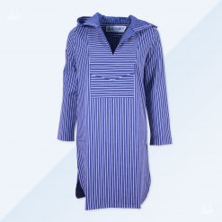 Kapuzentunika blau breit gesteift