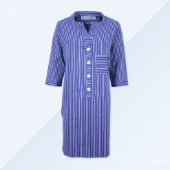Tunika blau breit gestreift