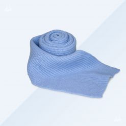 Kaschmirschal - Grobstrick - Hellblau