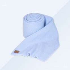 Kaschmirschal - Feinstrick - Hellblau