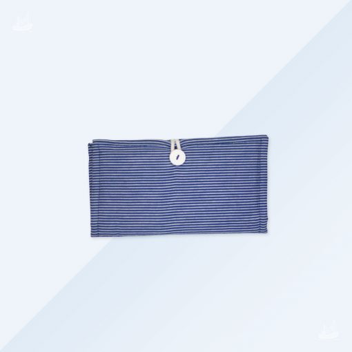 Portemonnaie - Blau schmal gestreift2